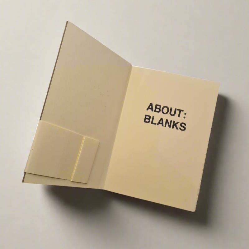 Notitieboek 'About Blanks' A6