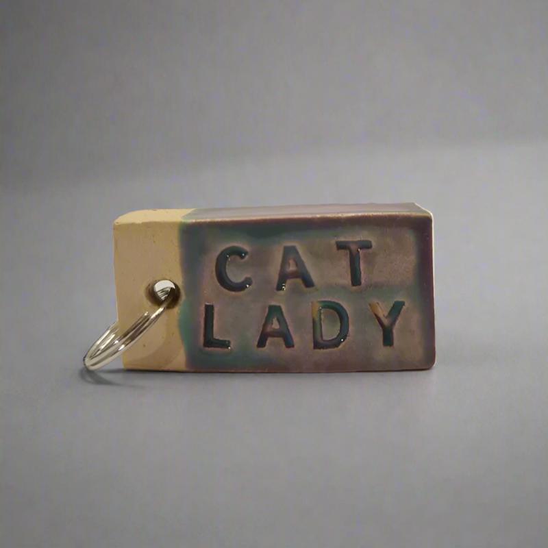 Sleutelhanger 'Catlady'