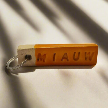 Sleutelhanger 'Miauw'