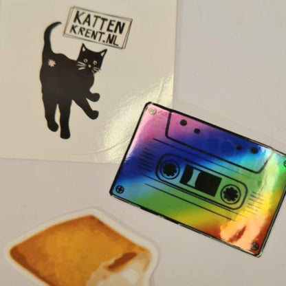 Stickers 'KattenKrent'