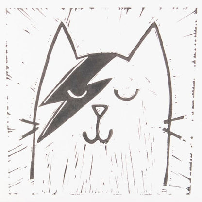 Kaart 'Bowie Kat'