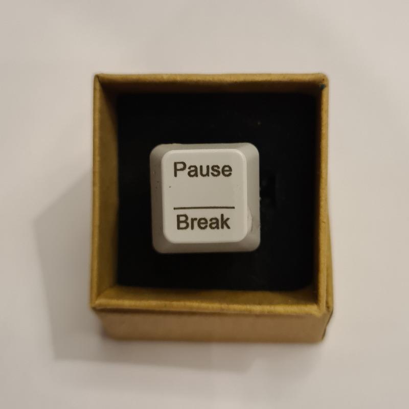 Ring Upcycled Pause/Break