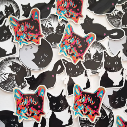 Stickers 'KattenKrent'