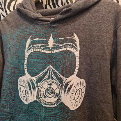 Trui hoodie 'GasMask'